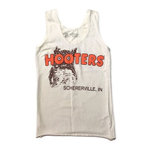 🔃Hooters Logo Waitress Uniform Tank Top - Picture 1 of 5